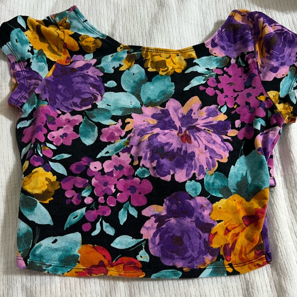 Ambiance Crop Top Women Size L